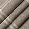Burlap - Beige & Taupe,Brown Plaid Upholstery Fabric 54 Inches"